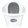 Baby badekar - hvid/grå