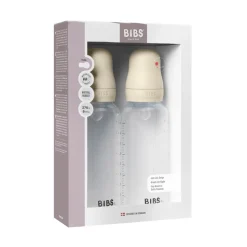 Baby Bottle Silicone 2 pack 270 ml Ivory