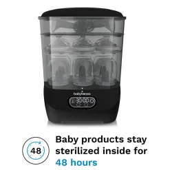 Baby Brezza Sterilizer Dryer Advanced Black