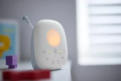 Baby Monitor m. temperatursensor og vuggeviser