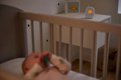 Baby Monitor m. temperatursensor og vuggeviser