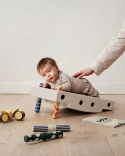 Baby Motoriksæt - Sand Grey / Honey Yellow