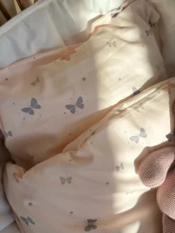 Baby Sengetøj - Butterfly 70x100 cm