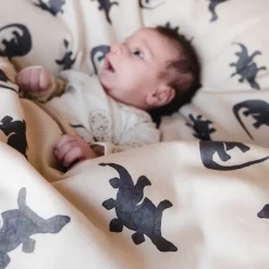 Baby sengetøj - Dino Mono 70x100