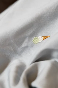 Baby sengetøj - Pearl Blue