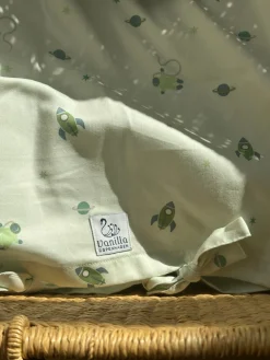 Baby Sengetøj - Space 70x100 cm