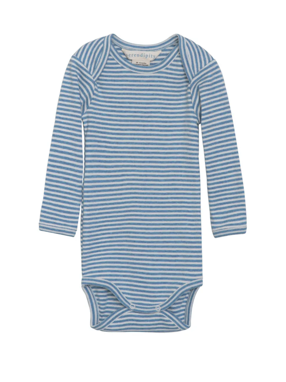 Baby Stribet Body - AZURSTRIPE