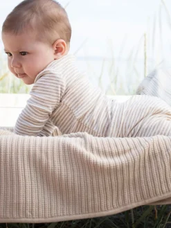 Baby Stribet Body - OATSTRIPE