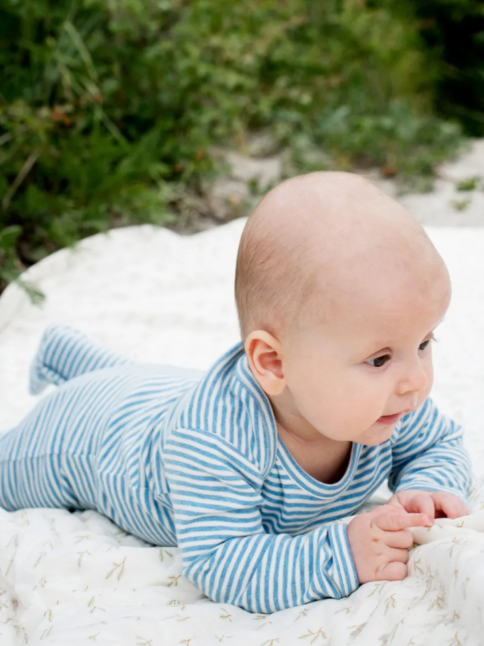 Baby Stribet Dragt - AZURSTRIPE