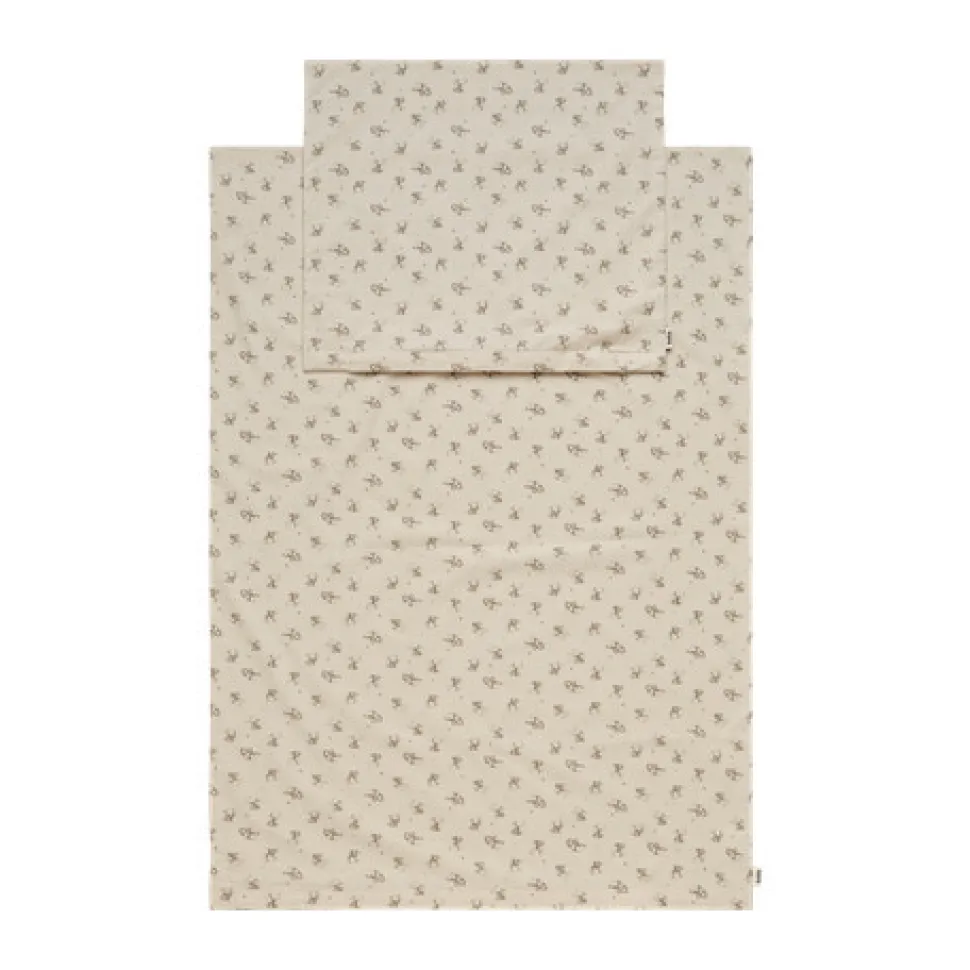 Baby ulddyne med sengetøj - Elefant