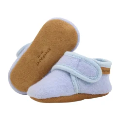 Baby wool slippers - Forever Blue
