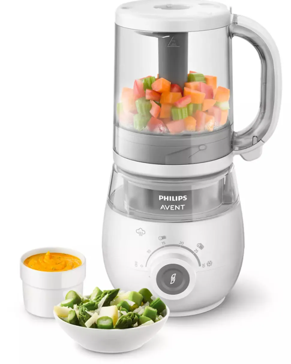 Babyfoodprocessor m.dampningsfunktion