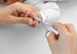 Babyneglesaks, rustfrit stål