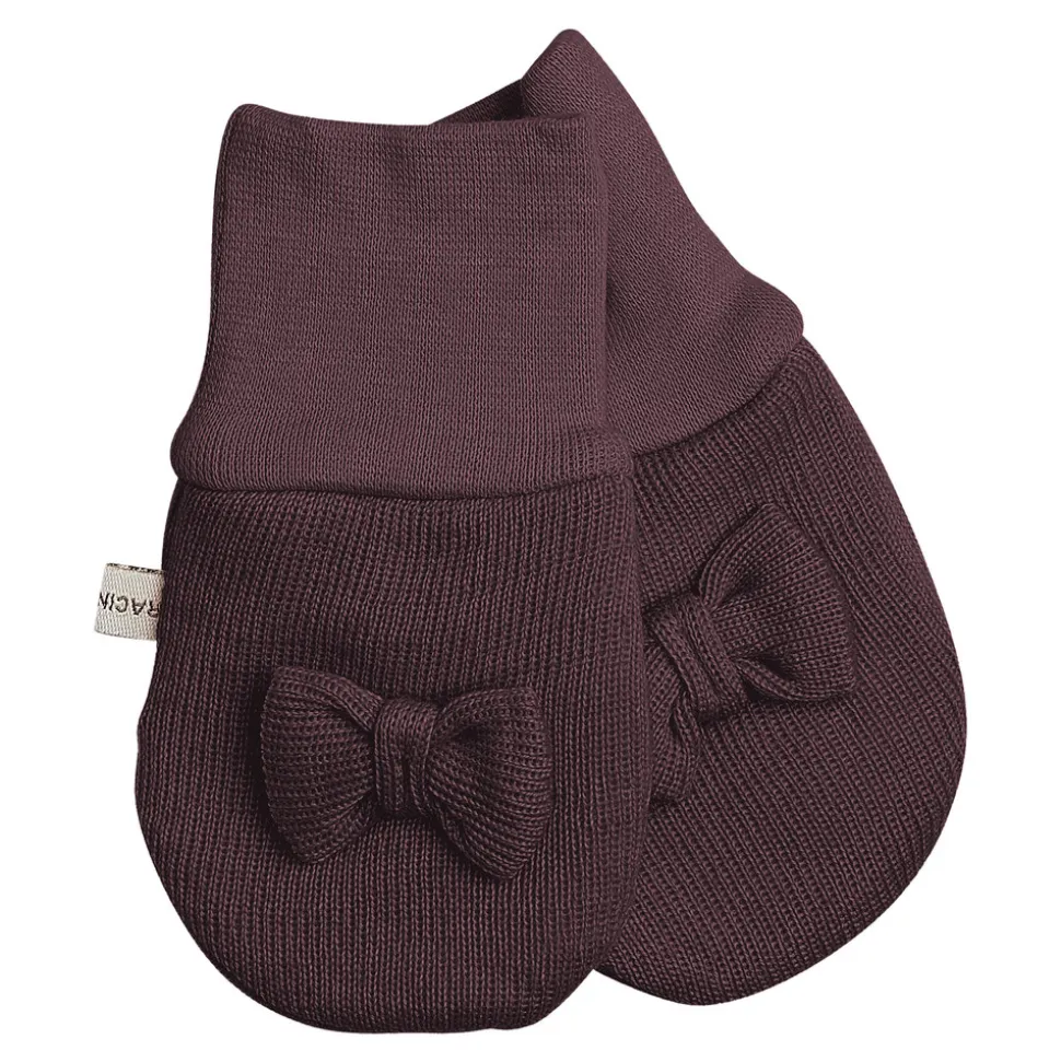 Babyvanter u/tot m. Sløjfe - Red Grape