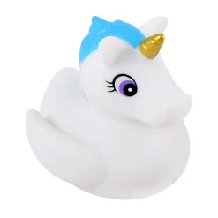 Bade enhjørning med lys - Grøn