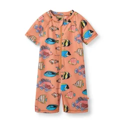 Badedragt UV50 - Papaya