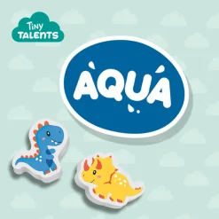 Badefigurer i skum - Dinoer