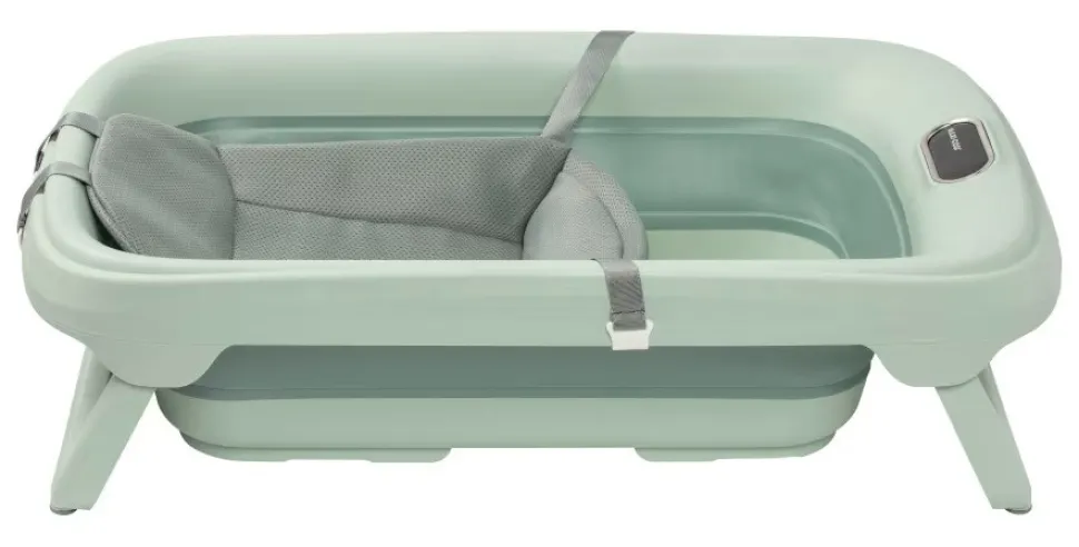 Badekar Indigo og newborn support sage grøn