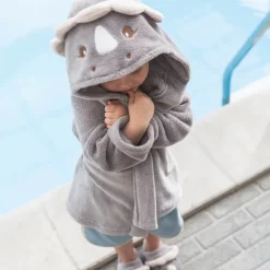 Badekåbe - dino 1-2 år