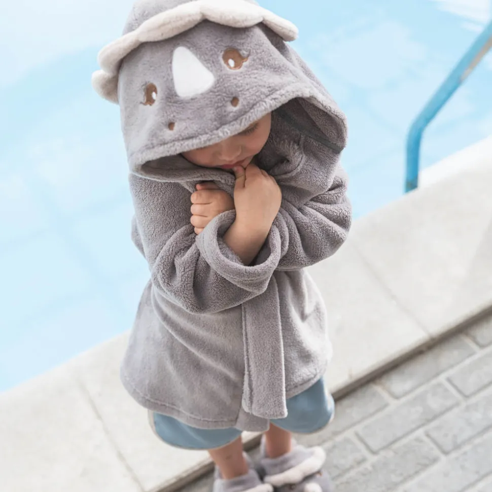 Badekåbe - dino 1-2 år