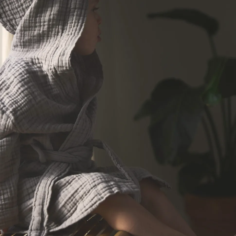 Badekåbe, Brown Smoke, 3-4 år, 98/104