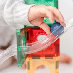 Ball Run - magnetsæt 92 dele - rainbow