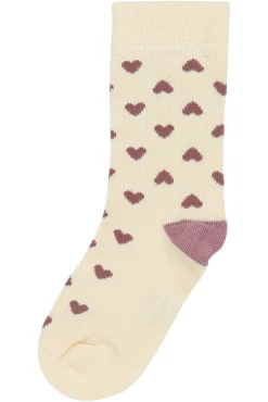 Bamboo strømper 3 pak - HEART MIX