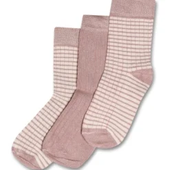 Bamboo Strømper 3 pak - Rose