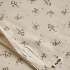 Bambus babydyne med sengetøj - Elefant