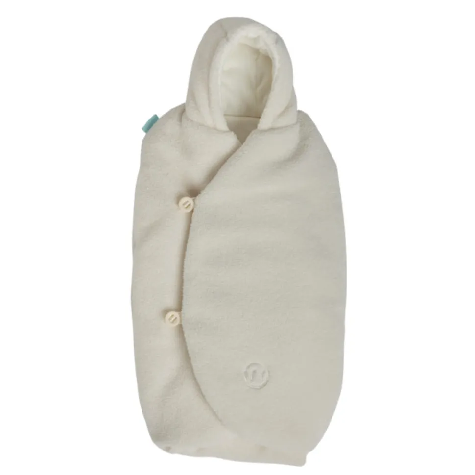 Barnevognsdragt- Teddy White