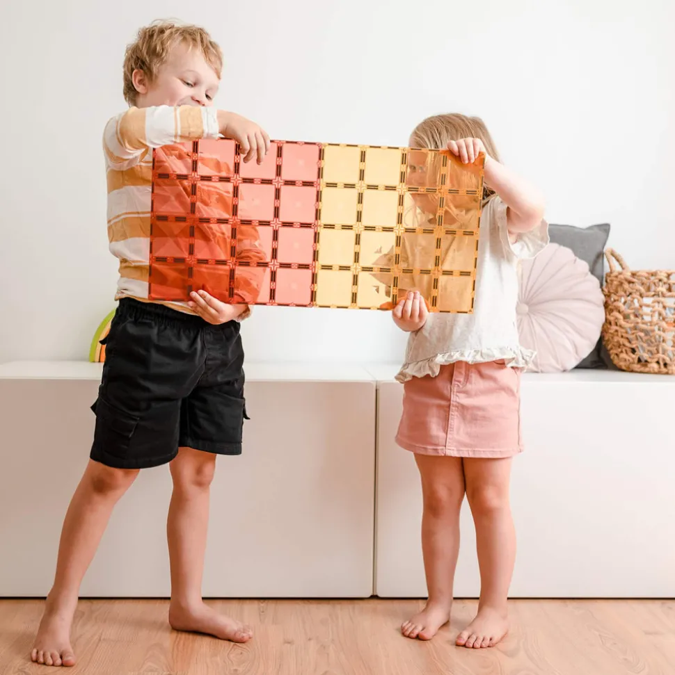 Base Plate-magnetplader 2 stk.patel lemon & peach