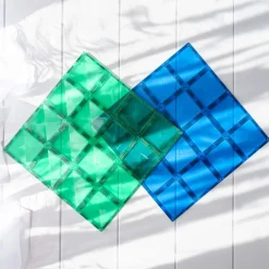 Base Plate-magnetplader 2 stk.rainbow blue & green
