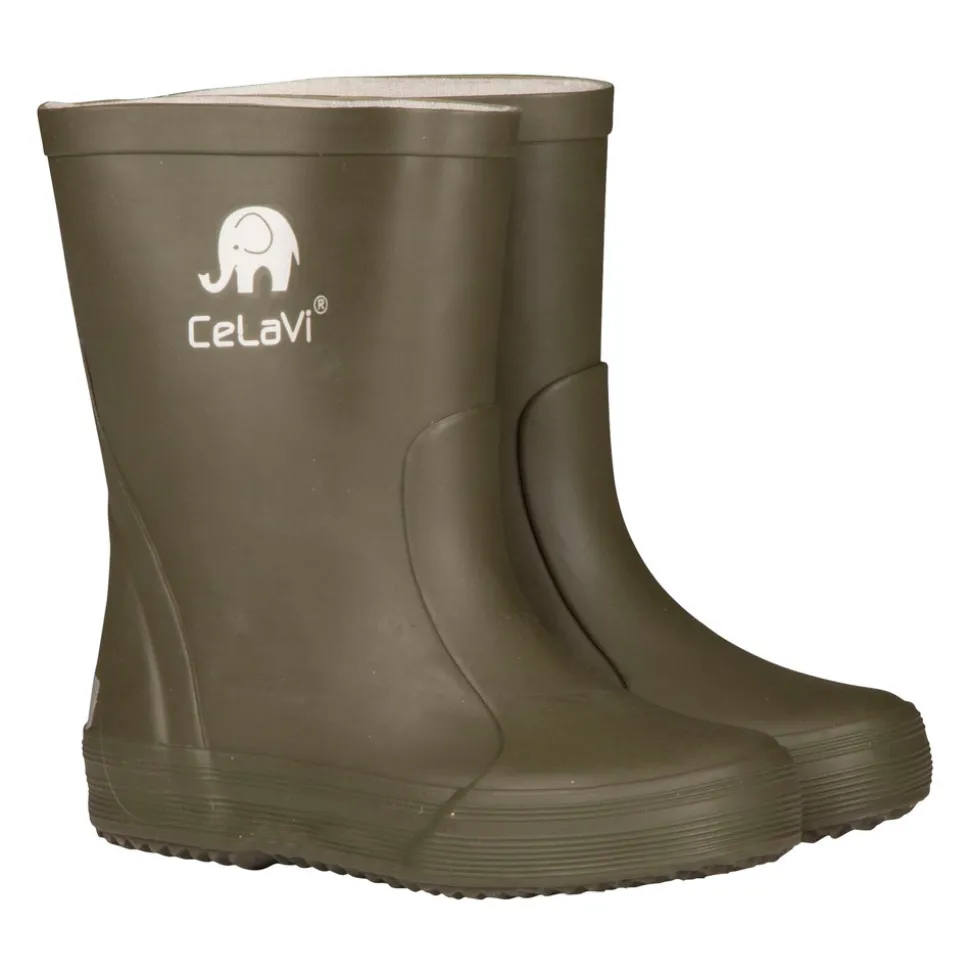 Basic Gummistøvle - Army 988