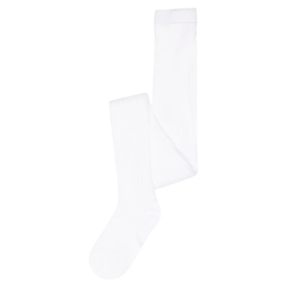 Basic rib strømpebuks - 1