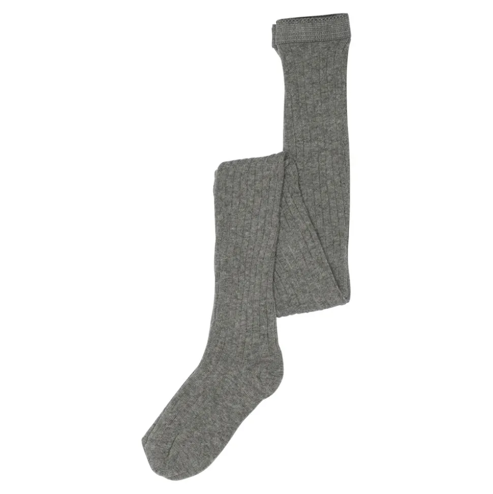 Basic rib strømpebuks - 491