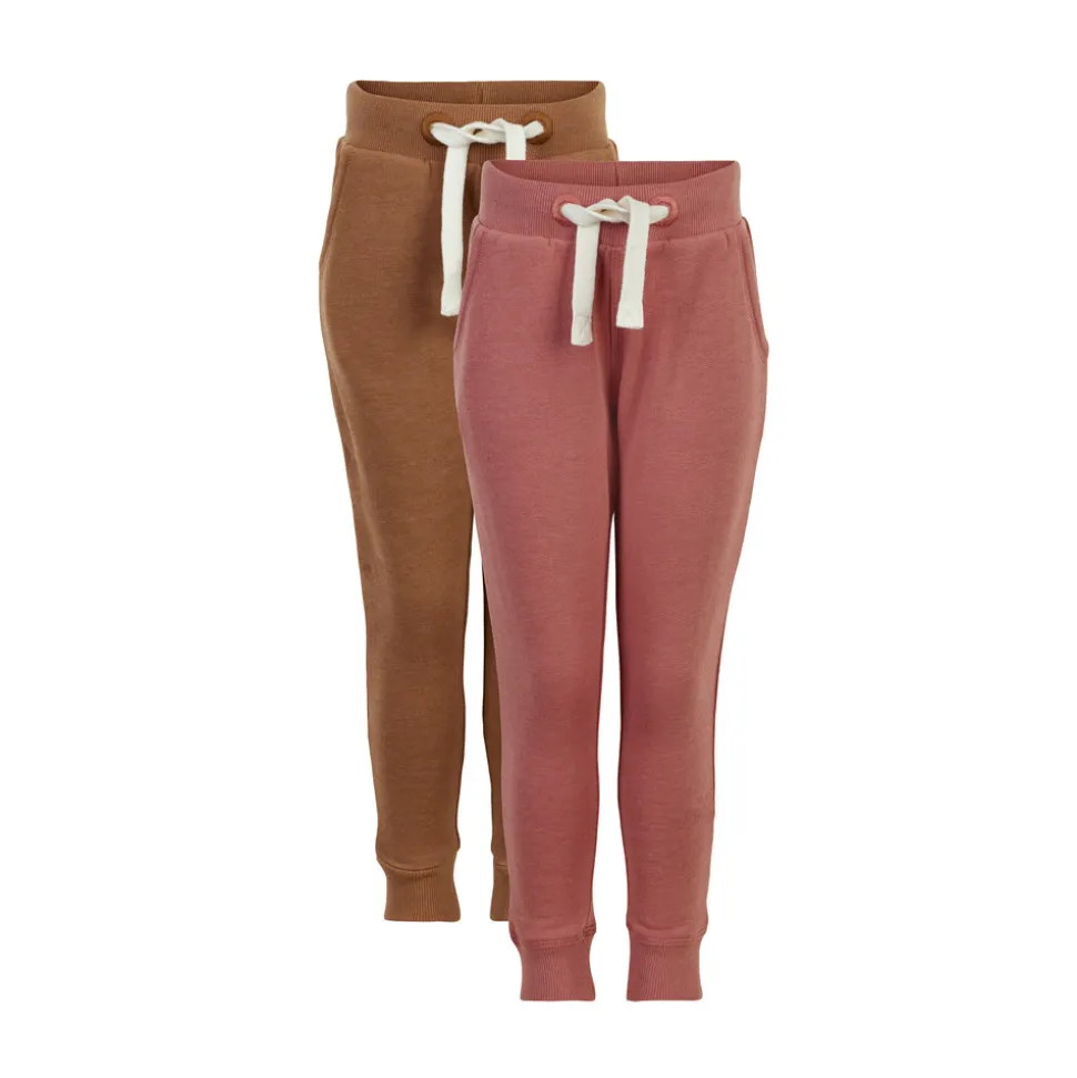 Basic sweat bukser, 2-pak - 411