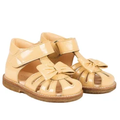 Begynder sandal med sløjfe og velcro lukning - 2706