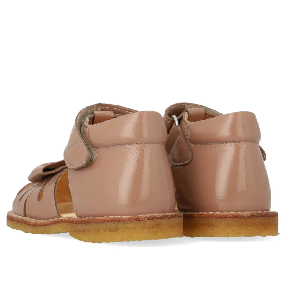 Begynder sandal med sløjfe og velcro lukning - 3289