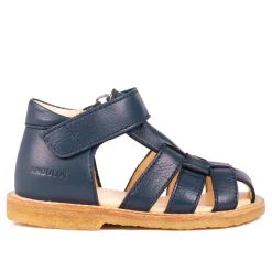 Begynder sandal med velcrolukning - Navy