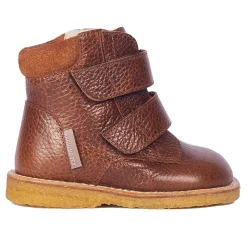 Begynder Tex Støvle Med Velcro - COGNAC