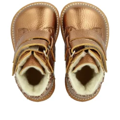 Begynder TEX-støvle med glitter og velcro - 4264