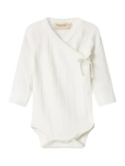 Belita Langærmet Body - Gentle white