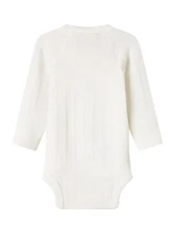 Belita Langærmet Body - Gentle white