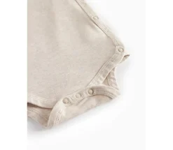 Belita Slå-om-body - Light beige melange