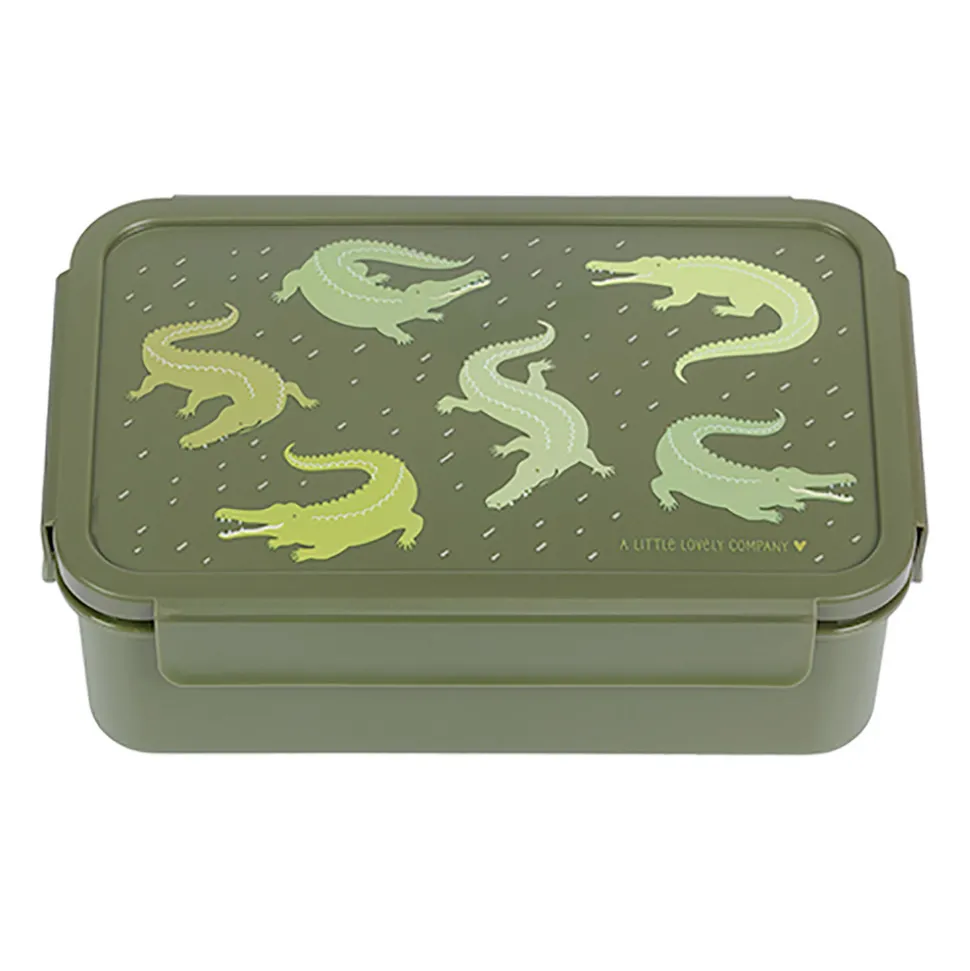 Bento lunch box: Crocodiles