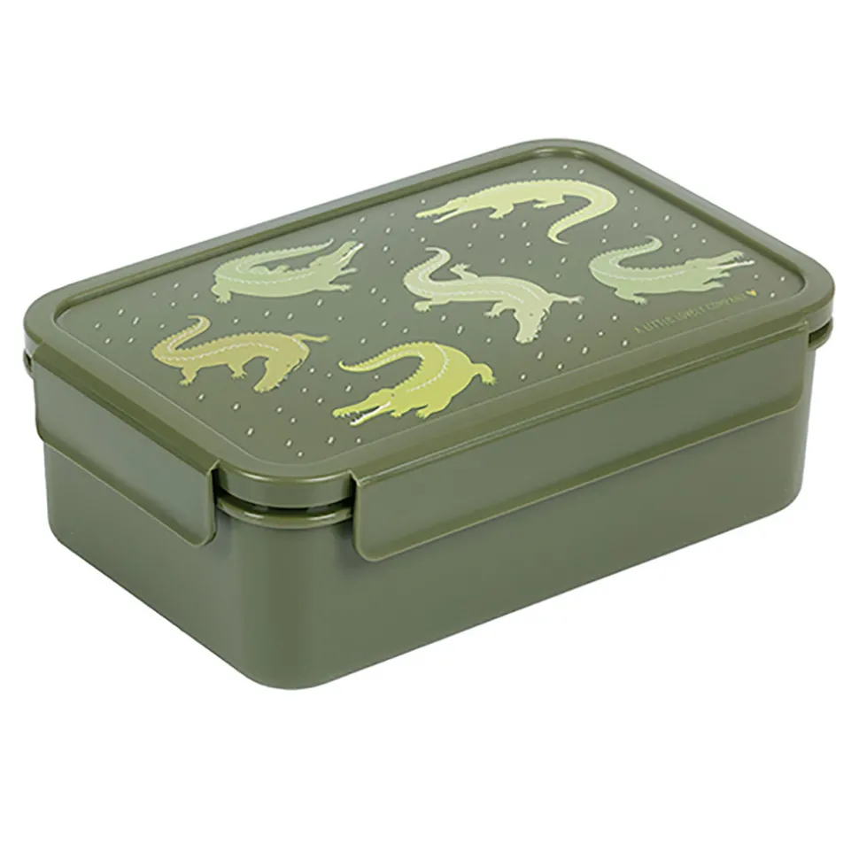 Bento lunch box: Crocodiles