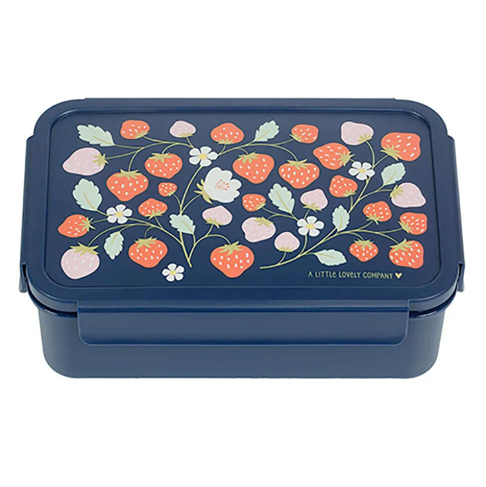 Bento lunch box: Strawberries