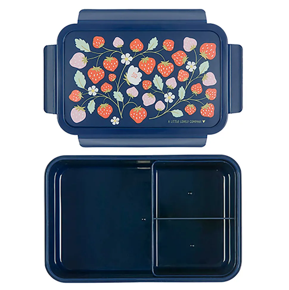 Bento lunch box: Strawberries