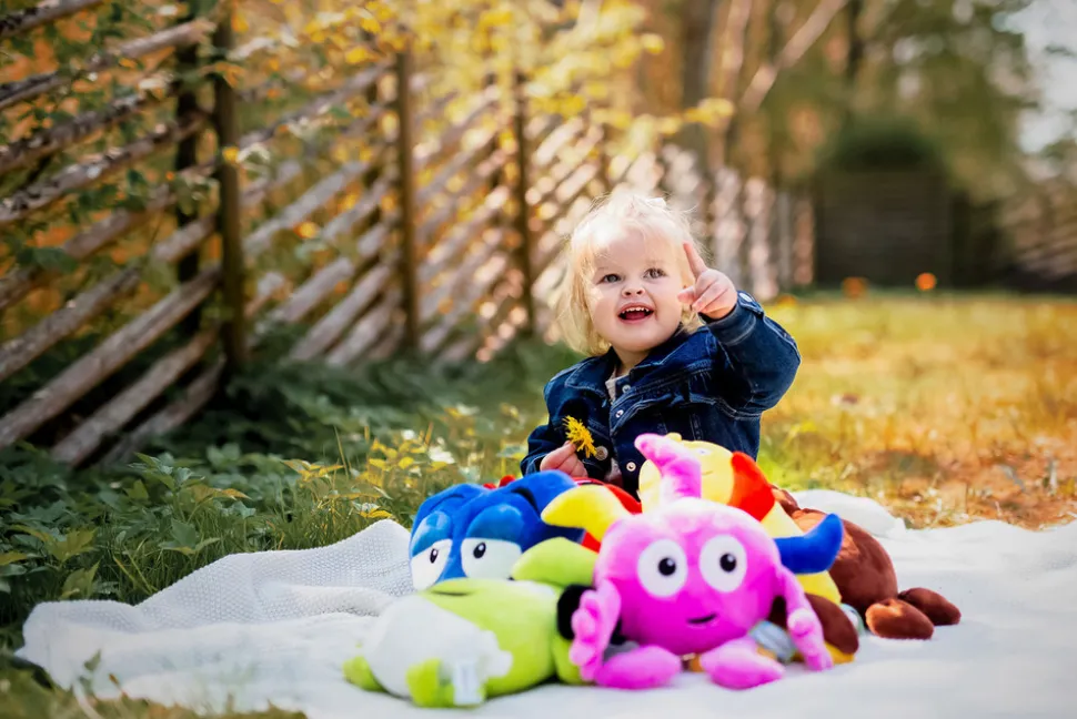 Bibbi, bamse gul, 30 cm