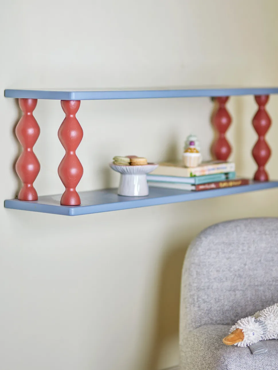 Bibiola Hylde, Blå, MDF